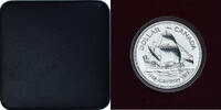 Canada Dollar Coin, Elizabeth II, Royal Canadian Mint, Silver -