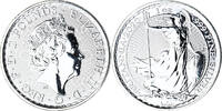 Great Britain 2 Pounds - 1 Oz Coin, Elizabeth II, Britannia, British -