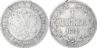 Finland Markka Alexander II, Helsinki, Silver, KM:3.1 -