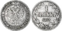 Finland Markka Alexander II, Helsinki, Silver, KM:3.1 -