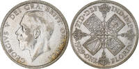 Great Britain Florin, Two Shillings George V, British Royal Mint -