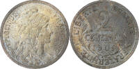 France 2 Centimes Dupuis, Paris, Bronze, Gadoury:107 -