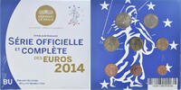 France Coffret 1c. à 2€ Monnaie de Paris, FDC.BU -
