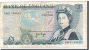 Great Britain 5 Pounds Banknote, Undated, KM:378a -