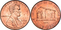United States Cent Coin, Denver, Copper Plated Zinc, KM:441 -