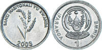 Rwanda Franc Coin, Aluminum, KM:22 -
