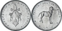 Vatican 2 Lire Coin, VATICAN CITY, Paul VI, Roma, Aluminum, KM:117 -