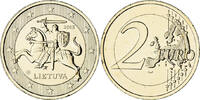 Lithuania 2 Euro Fantaisy coinage .Dorée, Goldine -