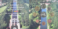 Belgium 1 Cent to 2 Euro euro set - Les ascenseurs du Canal du Centre -