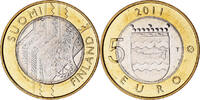 Finland 5 Euro Vantaa, Bi-Metallic, KM:160 -