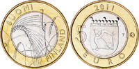 Finland 5 Euro Vantaa, Bi-Metallic, KM:162 -