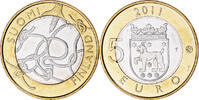 Finland 5 Euro Vantaa, Bi-Metallic, KM:161 -