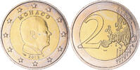 Monaco 2 Euro Prince Albert, Paris, Bi-Metallic, KM:195 -