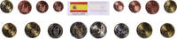 Spain Set Euros UNZ -