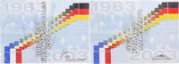 France Euro-Set Monnaie de Paris, SET FRANCO ALLEMAND 40 ANS DU -