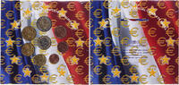France Euro-Set FDC, (No Composition) -