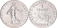 France Franc Coin, Semeuse, Paris, FDC, Nickel, KM:925.1 -