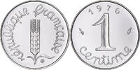 France Centime Coin, Épi, Paris, Stainless Steel, KM:928 -
