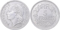 France 5 Francs Coin, Lavrillier, Paris, Aluminum, KM:888b.1 -