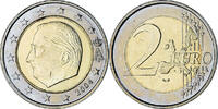 Belgium 2 Euro Brussels, Bi-Metallic, KM:231 -