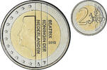 Netherlands 2 Euro Utrecht, Bi-Metallic, KM:272 -