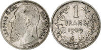 Belgium Franc Coin, Silver, KM:57.1 -