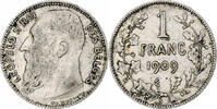 Belgium Franc Coin, legende en francais, Silver, KM:56.1 -