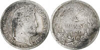 France 1/2 Franc Louis-Philippe, Paris, Silver, KM:741.1 -