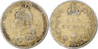 Great Britain 6 Pence Victoria, Silver, KM:760 -