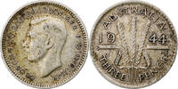 Australia Threepence George VI, San Francisco, Silver, KM:37 -