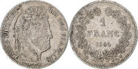 France Franc Louis-Philippe, Lille, Silver, KM:748.13 -