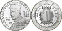 Malta 10 Euro Paris, Silver, KM:147 -