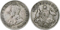 Australia Threepence George V, Silver, KM:24 -