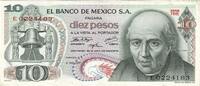 Mexico 10 Pesos 1971-02-03 -