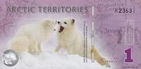 United States Dollar Banknote, 1 DOLLAR ARTIC TERRITORIES -