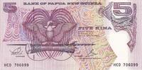Papua New Guinea 5 Kina Banknote -