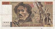 France 100 Francs Delacroix, S.198, Fayette:69bis.4a, KM:154f -