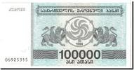 Georgia 100,000 (Laris) Banknote, Undated, KM:48Ab -