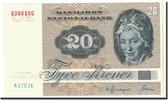 Denmark 20 Kroner Banknote, Undated, KM:49a -