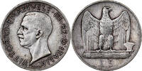 Italy 5 Lire Vittorio Emanuele III, Rome, Silver, KM:67.1 -
