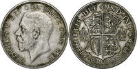 Great Britain 1/2 Crown George V, London, Silver, KM:835 -