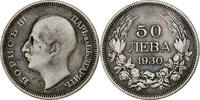 Bulgaria 50 Leva Budapest, Silver, KM:42 -