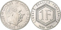 France Franc Charles de Gaulle, Paris, sans différents, Nickel -