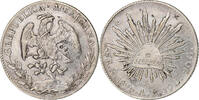 Mexico 8 Reales Mexico City, Contremarque, Silver, KM:377.10 -