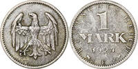 Weimar Republic Mark Muldenhütten, Silver, KM:42 -