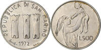 San Marino 500 Lire Silver, KM:21 -