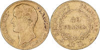 France 40 Francs Napoléon I, Paris, Gold, KM:652 -
