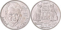 France 100 Francs André Malraux, Silver, KM:1188 -