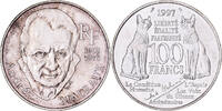 France 100 Francs André Malraux, Paris, Silver, KM:1188 -