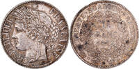 Franc 1872 A Frankreich Cérès, Paris, Silber, VZ, KM:822.1 VZ
